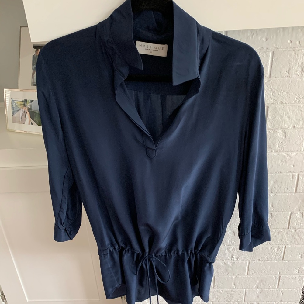Mossique silk top